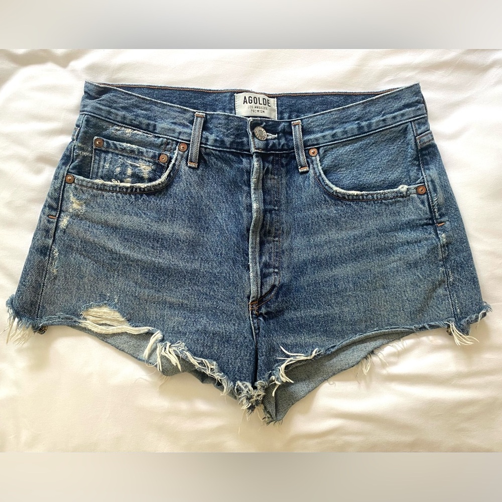 Agolde Parker Loose Fit Shorts